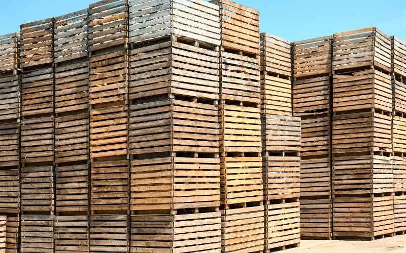 Export-grade ISPM-15 wooden containers in Hyderabad