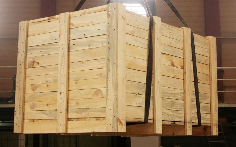 Heavy duty wooden packing boxes in Hyderabad